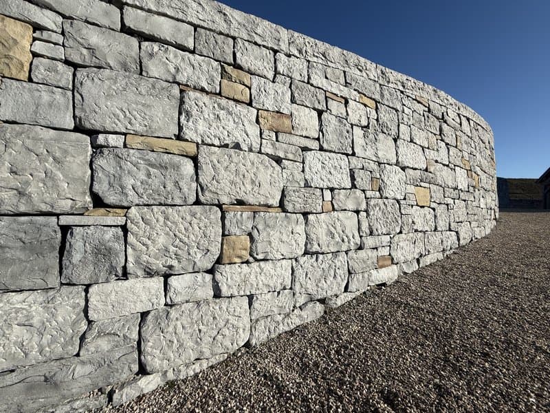 Réalisation granit — mur pierre naturelle